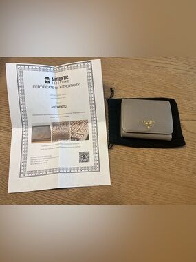 Prada Wallet (EUC) With COA